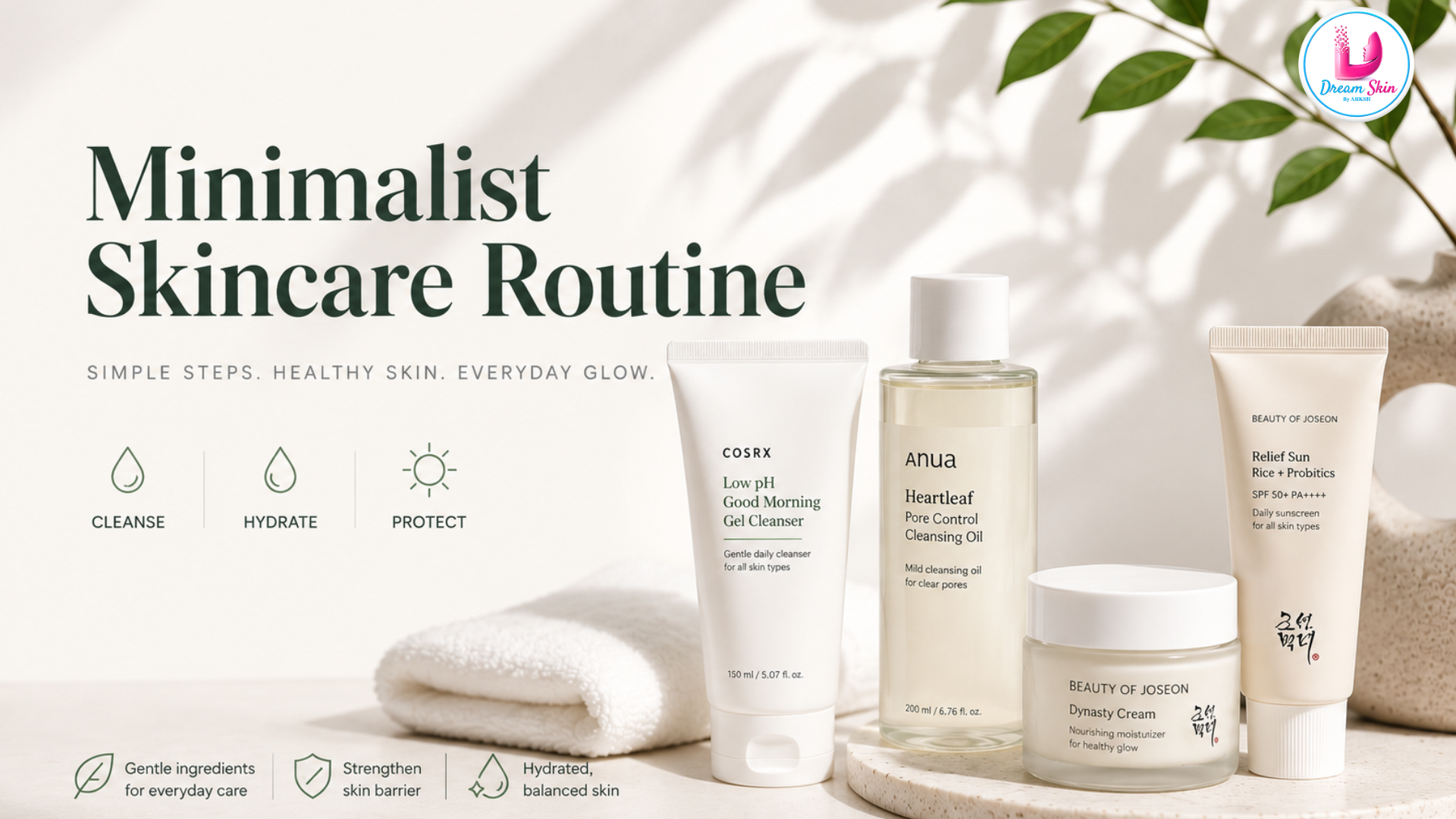 Minimalist Skincare Routine for Beginners: A Step-by-Step Guide to Healthy Skin